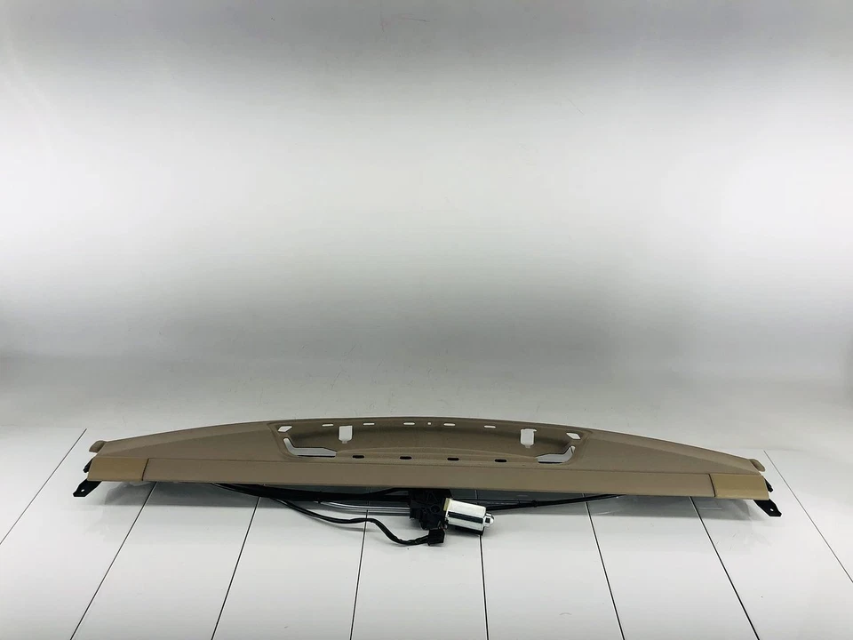 10-13 MERCEDES BENZ E350 COMPARTIMENTO TRASERO CUBIERTA PANEL MOLDURA BEIGE OEM Foto 2 de 4