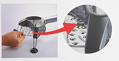 Westmark »Schnitzel Mouli« Rotary Grater + Three Blade Discs - No. 1171 2260  - Picture 7 of 8