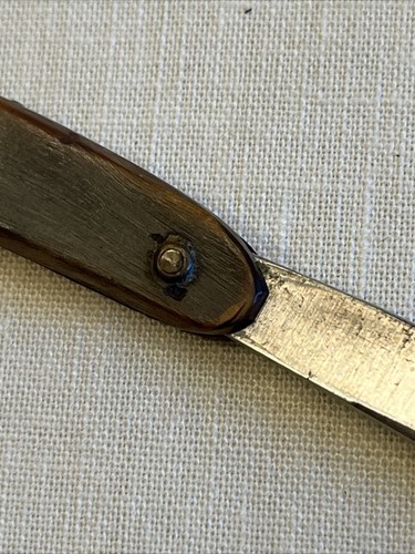 Antique "The Old English Razor" Straight & Celluloid Manhattan Cutlery Sheffield - Picture 19 of 23