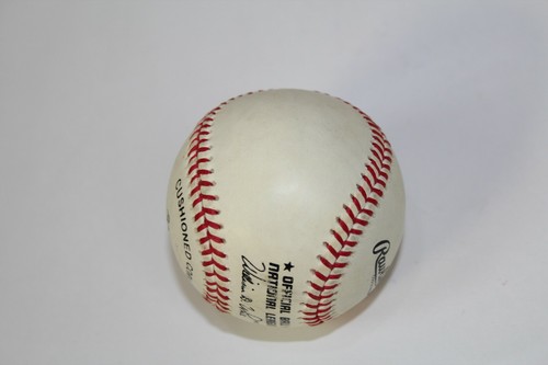 VTG Rawlings William D White Pres. NL League Baseball Signed by Red Schoendienst - Picture 4 of 5
