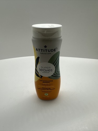 ATTITUDE Hair Shampoo, EWG Verified, Wavy and Curly, Sweet Tropical, 16 Fl Oz