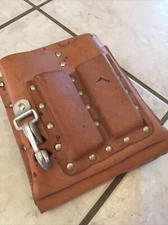 Klein Leather Lineman Tool Work Belt Pouch #5164