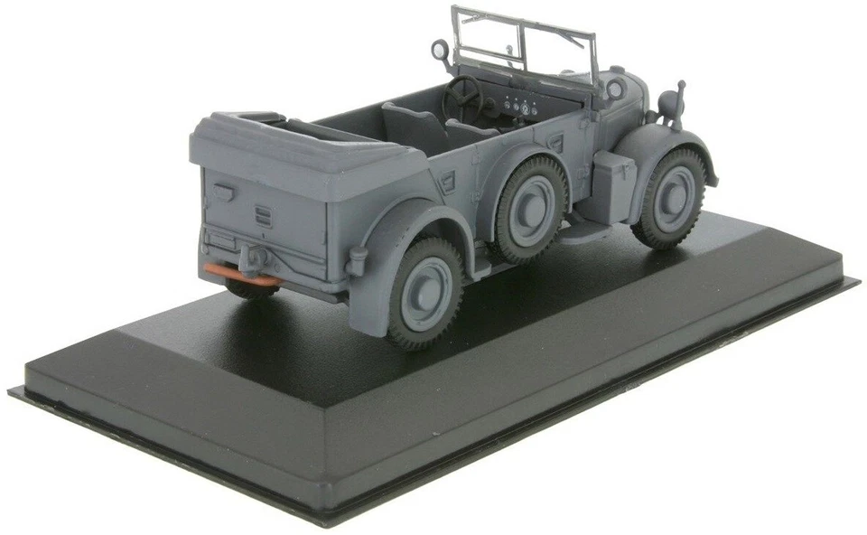 WHITEBOX - HORCH 901 cabriolet 1937 gray military version - 1/43 - WBX257 - Image 2 of 2