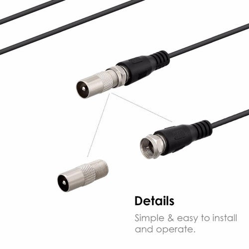 TV Antenna Digital Indoor HD Antena HDTV 4K 1080P HD Miles Range NEW 980 Q1U8 - Picture 9 of 9