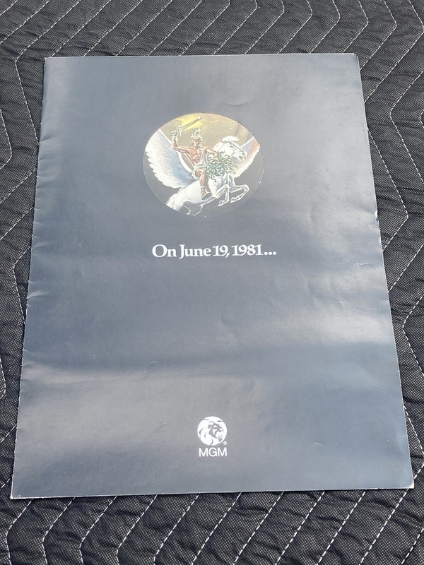 Original 1979 Clash Of The Titans Movie Advertising *VERY RARE*