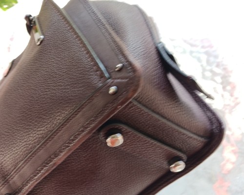 Coach 38551 Oxblood Dreamer Triple Compartment Leather Crossbody/Satchel - Afbeelding 7 van 16