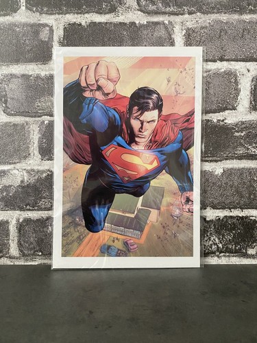 Impresión artística más fina del mundo de Superman Culturefly de DC Comics nueva - Imagen 1 de 4