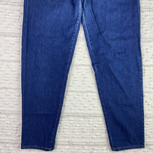 Vintage Levi's 573 White Tab Tapered Damenjeans 14 hohe Taille Mom plissiert hergestellt in den USA - Bild 13 von 17