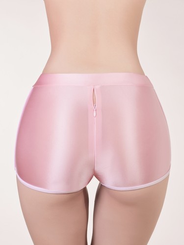 Women Lingerie Tempting Panties High Shorts Nightwear Boyshorts Ultra Thin Oil - Bild 35 von 63