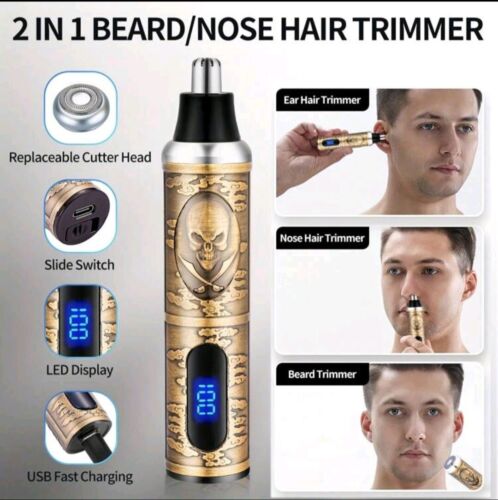 Professional Hair Clippers, Trimmer, Nose Set For Men, Cordless Rechargeable - Picture 5 of 8
