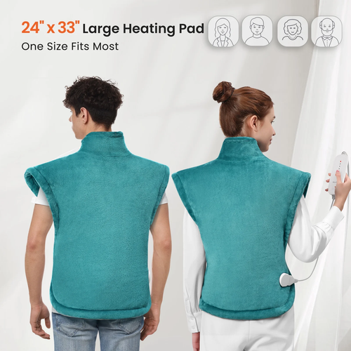 FULL BACK HEATING PAD 4 Heat Settings & Auto Shut-Off - Picture 8 of 11