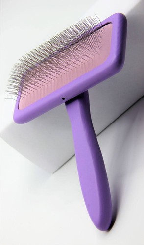 Grooming Fluff Detangle Slicker Bürste für Hunde und Katzen mit weichem Kissen - Bild 6 von 11