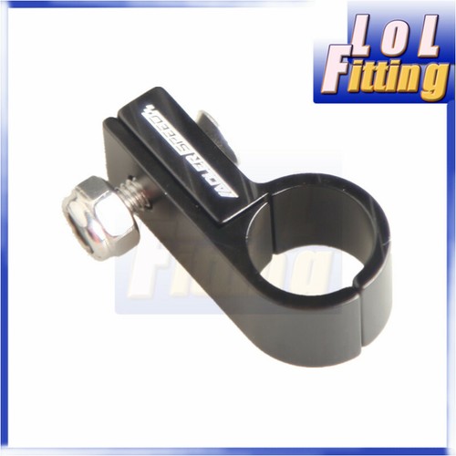 AN-6 AN6 (ID 14.3mm) Aluminum Fuel Hose Clamp P Clip Black - Picture 3 of 5