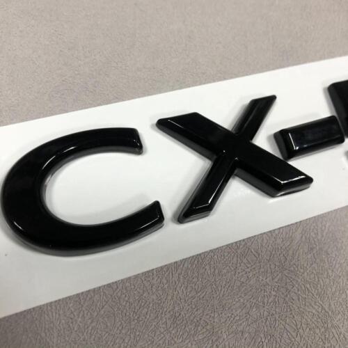 6pcs For 2023 CX-50 AWD SKYACTIV G Turbo Rear Emblem + Front Badge Replace Black - Foto 5 di 8
