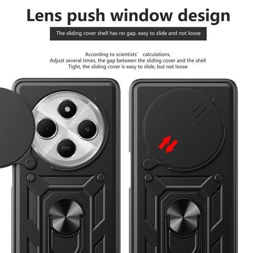 For Xiaomi Redmi 14R / 14C / Poco C75 Phone Case Cover Camera Lens Protector - Picture 4 of 9
