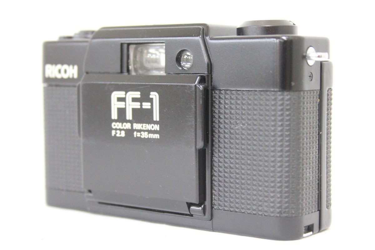 フィルムカメラ RICOH FF-1 Color Rikenon 35mm F2.8 Ricoh FF-1 Color Rikenon 35mm F2.8 Compact Film Camera