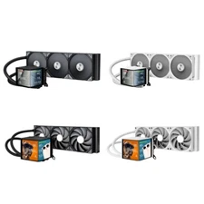 TRYX Panorama 360 Muti-Compatible AMOLED 3D Anamorphic Display Custom AIO Cooler