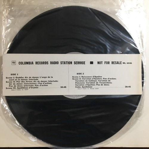 1967 PROMO STRAVINSKY Conducts Four Great Ballets 3 LP Box Set Columbia D3L 361 - Picture 14 of 18