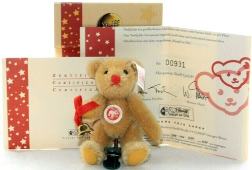 Steiffbären*Steiff Teddybär Goldornament limitierte Auflage 9 cm*Ean 037399 - Bild 8 von 12