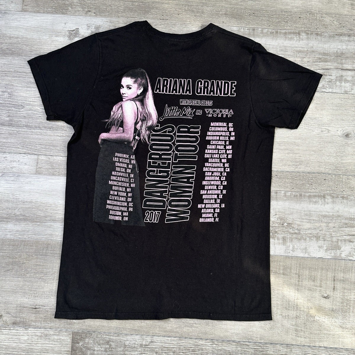 Ariana Grande Tour Tシャツ 2015 アリアナ・グランデ ARIANA GRANDE 2015 THE HONEYMOON WORLD TOUR Tee アリアナ
