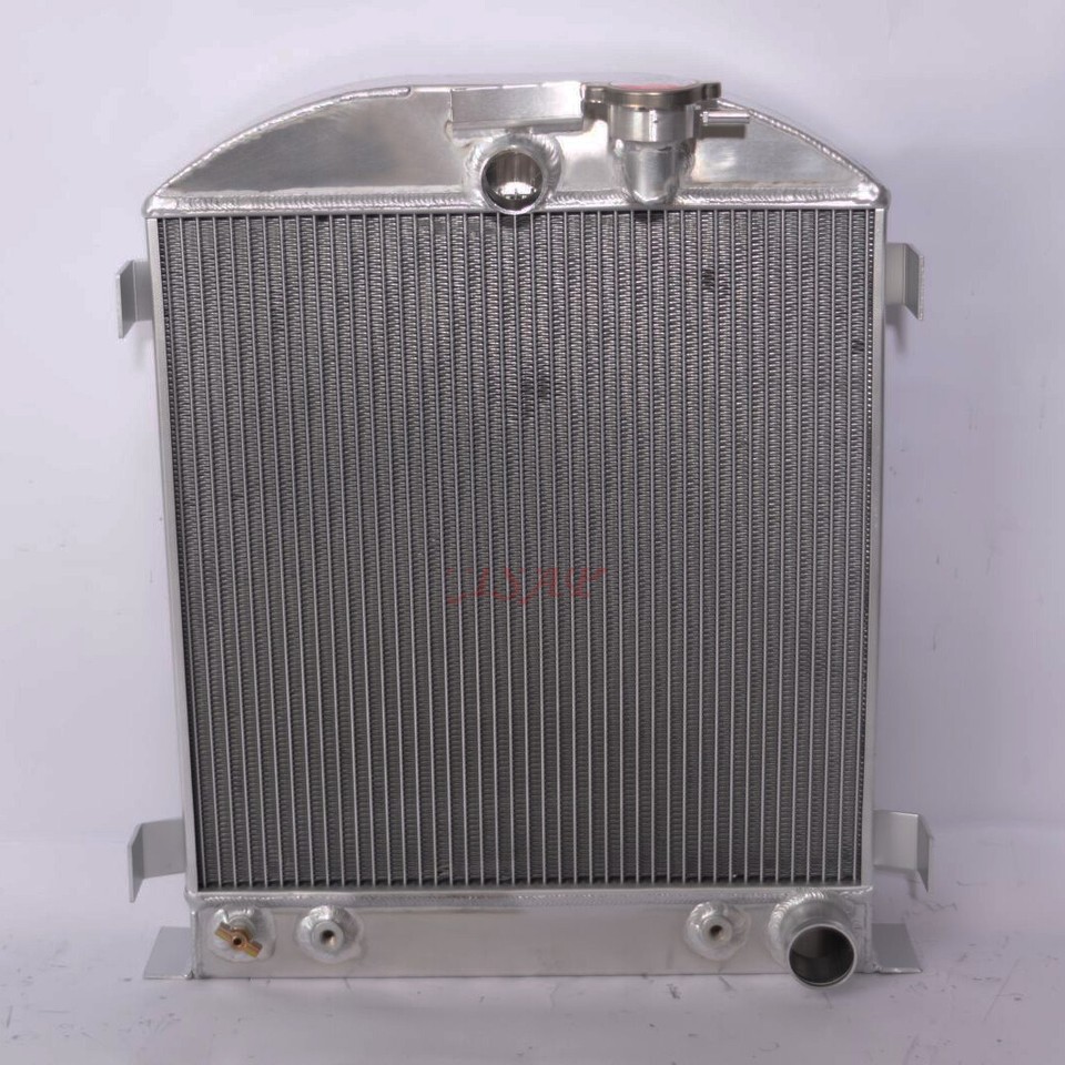 39 Chevy Radiator Radiator For Ford Chopped Car with Chevy V8 Engine with Cooler 1937 ...