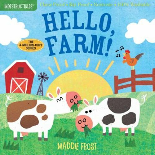 Indestructibles: Hello, Farm!: Chew Proof - Rip Proof - Nontoxic - 100% Washable - Bild 1 von 1