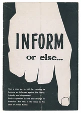 Richard L Criley / Inform or else… 1956
