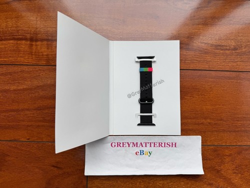 NEW~CYR 42mm*CLOSE YOUR RINGS*2018 Woven Nylon bnd Apple Watch 44/45/46/49/Ultra - Picture 8 of 9