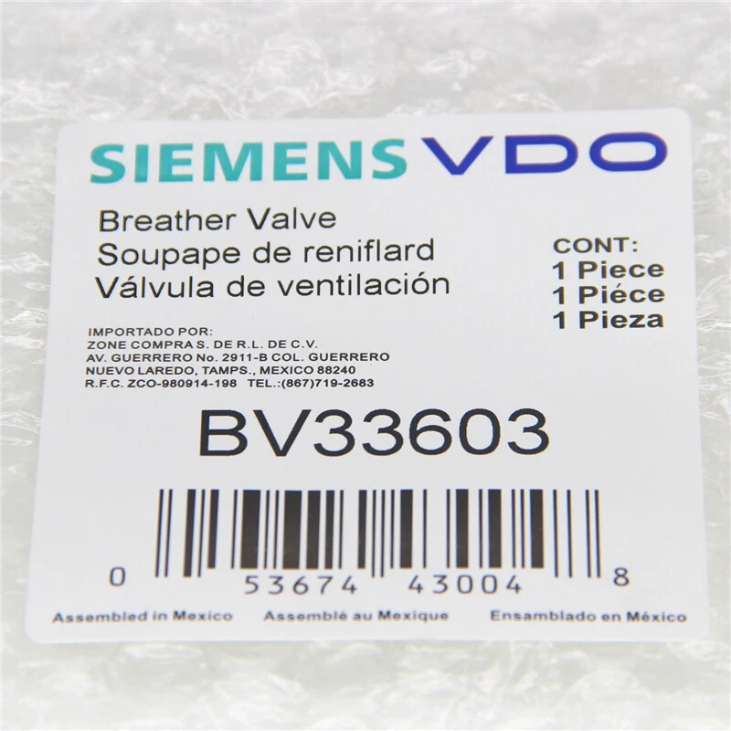 Válvula de ventilación de bote de respirador de tanque de combustible apta para BMW E46 E39 E38 E53 X5 E85 Z3 Z4 Foto 4 de 4