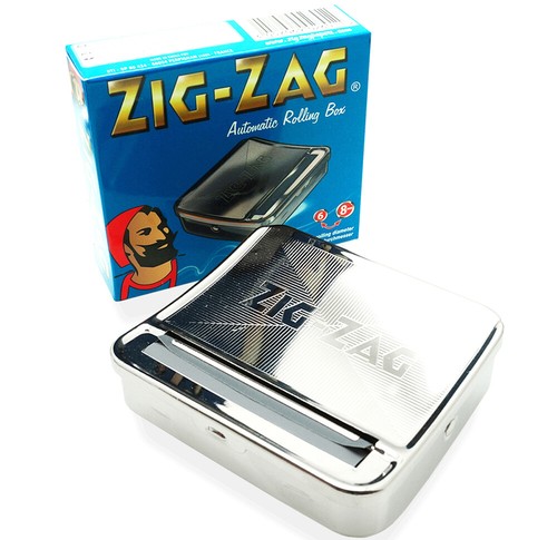 Zig Zag Rolling Box Auto Metal Tobacco Cigarette Roll Machine 6-8mm - Picture 3 of 3
