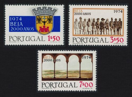 Bimillenary of Beja 3v Portugal 1974 MNH SG#1549-1551