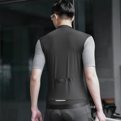 WOSAWE Men's Short Sleeve Cycling Jersey Spring Summer Bike Top Clothing Pockets - Picture 7 of 12