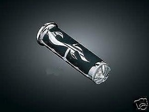 Kuryakyn ISO-Flame Grips for 2008-2017 Harley Throttle-by-Wire Models Kuryakyn ISO-Flame Grips for 2008-2017 Harley Throttle-by-Wire Models