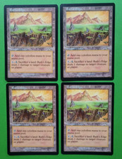 Magic the Gathering MTG Nemesis  RATH'S EDGE X 4  NM RARE 2000!