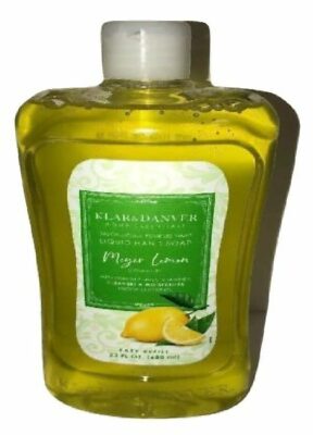 Klar & Danver Liquid Hand Wash Soap Refill  Lemon Scent 23 Oz-Brand New-SHIP24HR