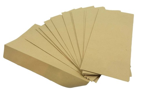 500 x HIGH QUALITY DL PLAIN MANILLA SELF SEAL ENVELOPES SS 110x220mm *FAST DEL* - Picture 4 of 6