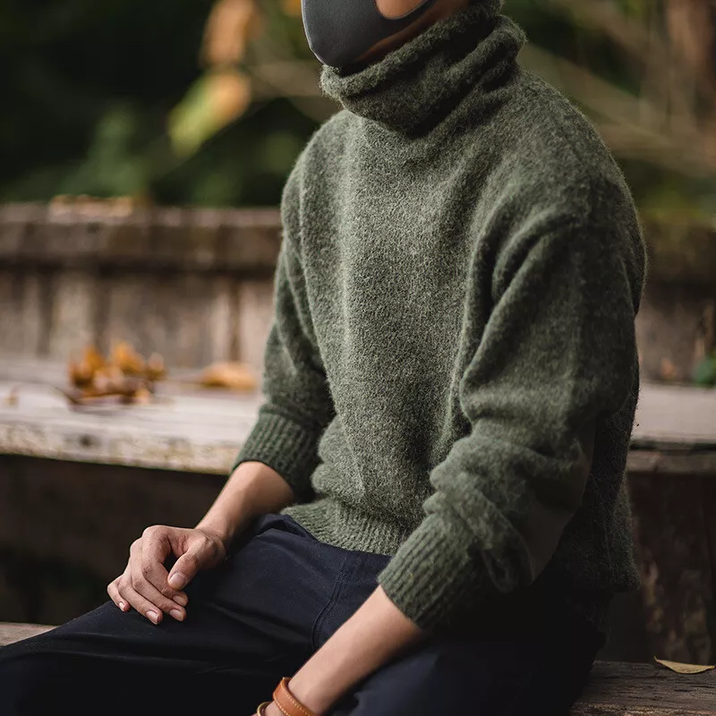 Mens winter 2024 turtleneck sweater