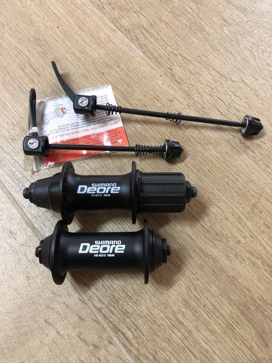 Mozzo Anteriore Shimano Deore XT 14G Con Bloccaggio, 36 Fori, Nuovo, EAN 7436382026780.