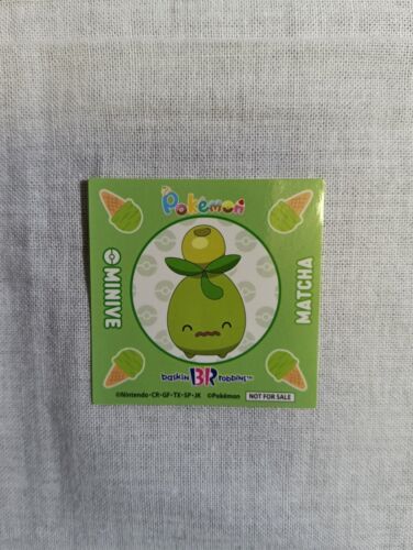 Baskin Robbins 31 Pokemon Sticker Japanese Nintendo B1537 - Picture 2 of 14