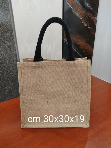 BORSA IN JUTA NATURALE DA DONNA CON MANICI VARIE MISURE - Foto 23 di 26