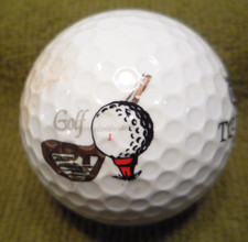Logo golf ball "Golf Worldwide" 20.11