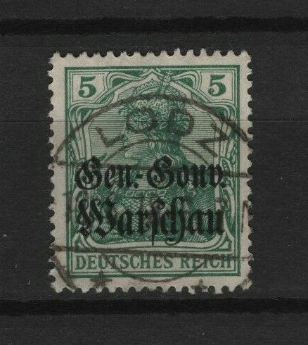 Deutsche Post in Polen aus 6-16 gestempelt Sätze und Einzelmarken zur Auswahl - Bild 11 von 27