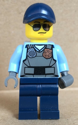 LEGO ®-Minifigura Ciudad Oficial de Policía Set 853570 60130 60127 cty619 cty0619 - Imagen 2 de 4