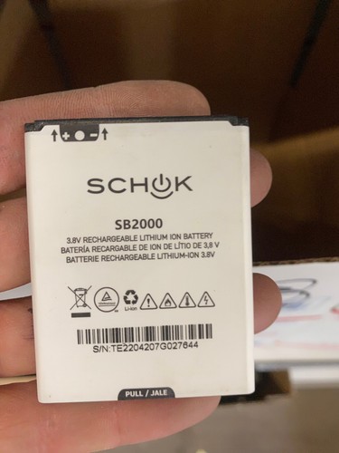 Shok Classic 2000mAh Ersatz Akku SC3218T & SC3218B SB2000 2000mAh - Bild 1 von 2