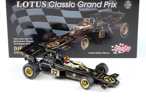 1:18 Quartzo Lotus Tipo 72D Emerson Fittipaldi #32 Belga Gp Vincitore 1972 - Foto 2 di 4