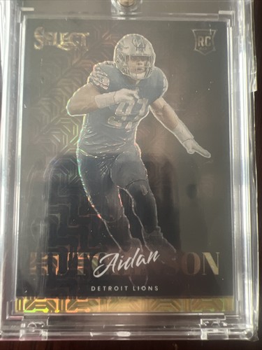 Aidan Hutchinson [Gold] #AS-25 2022 Panini Select Artistic Selections card