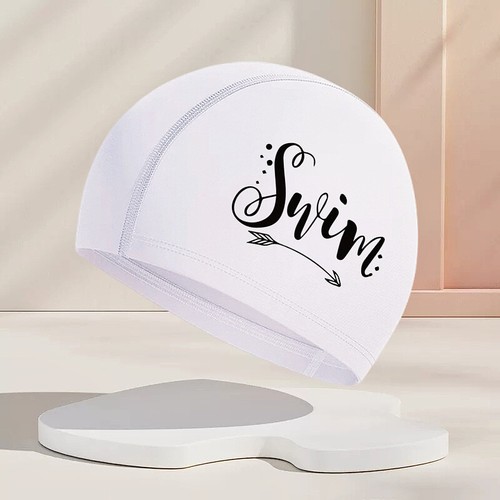 Men Nylon Cloth Swim Cap Protect Ears Long Hair Sports Swim Pool Hat For Adults - Afbeelding 5 van 19