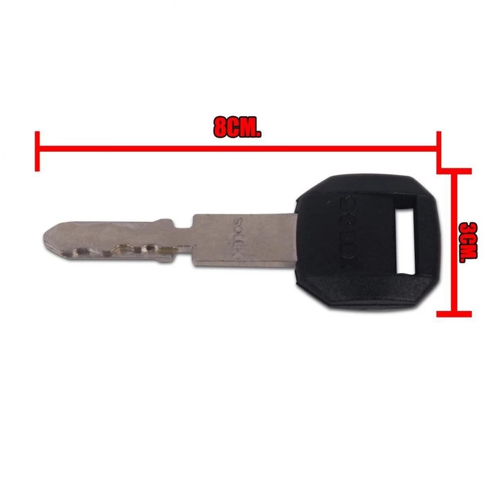 PARA HONDA CIVIC 1996-2000 6TH SOLEX CERRADURA PUERTA SEGURIDAD LLAVE PLANA CILINDRO Foto 4 de 4