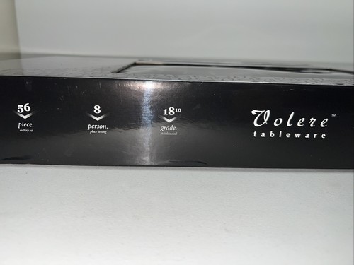 Volere Verona 56 Piece Cutlery Set 8 Person Table Setting - Picture 8 of 13
