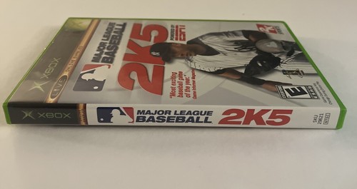 Major League Baseball 2K5 (Microsoft Xbox, 2005) CIB W/manual. Great Condition - Picture 6 of 7